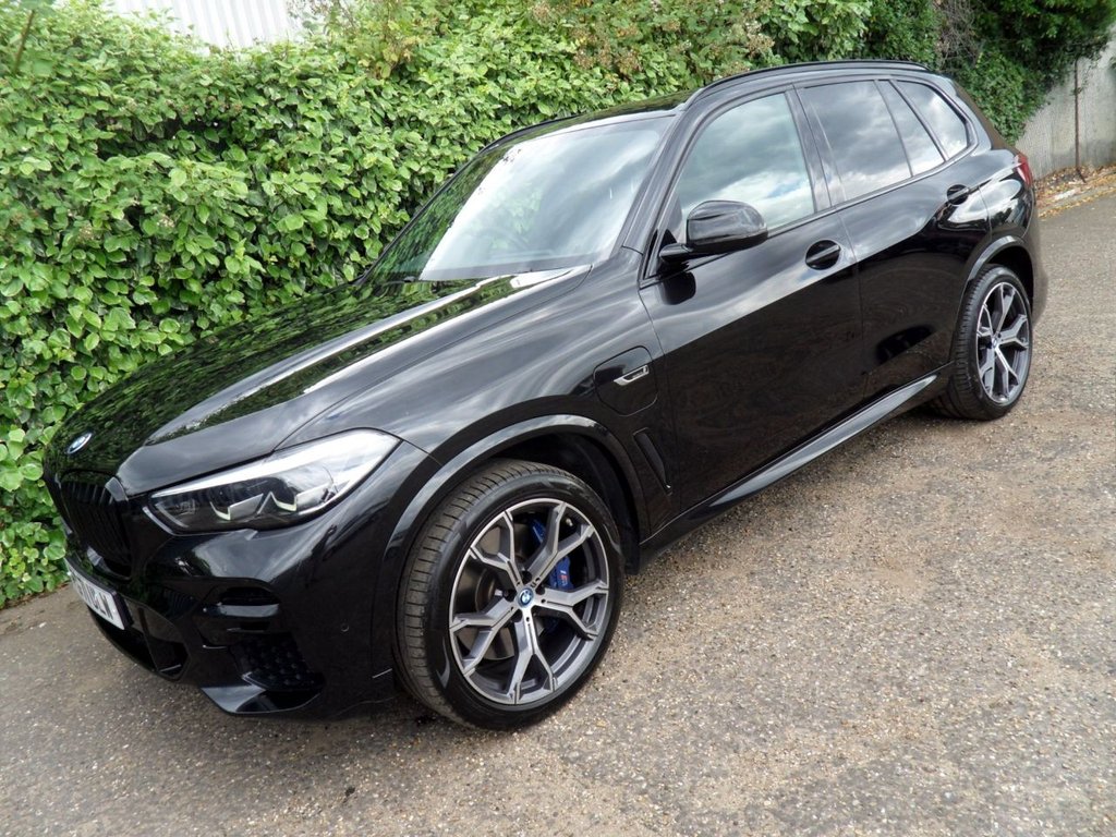 USED 2021 71 BMW X5 3.0 45e 24kWh M Sport SUV 5dr Petrol Plug-in Hybrid Auto xDrive Euro 6 (s/s) (394 ps) M-Sport Pro Pack - 21Inch Wheels
