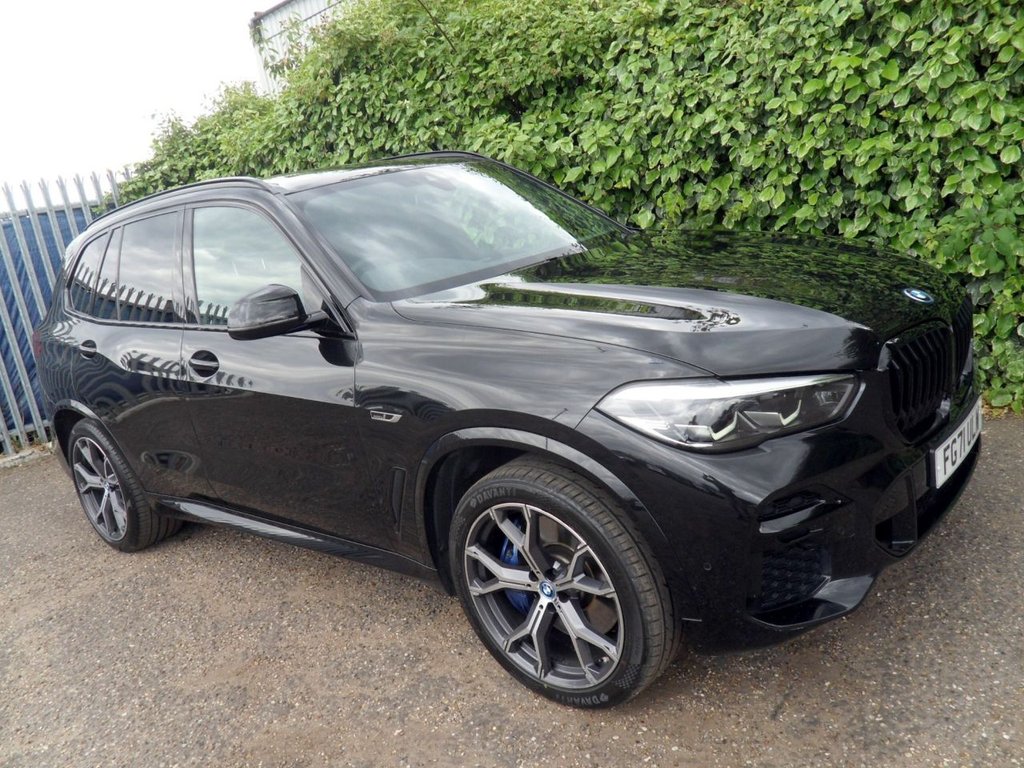 USED 2021 71 BMW X5 3.0 45e 24kWh M Sport SUV 5dr Petrol Plug-in Hybrid Auto xDrive Euro 6 (s/s) (394 ps) M-Sport Pro Pack - 21Inch Wheels