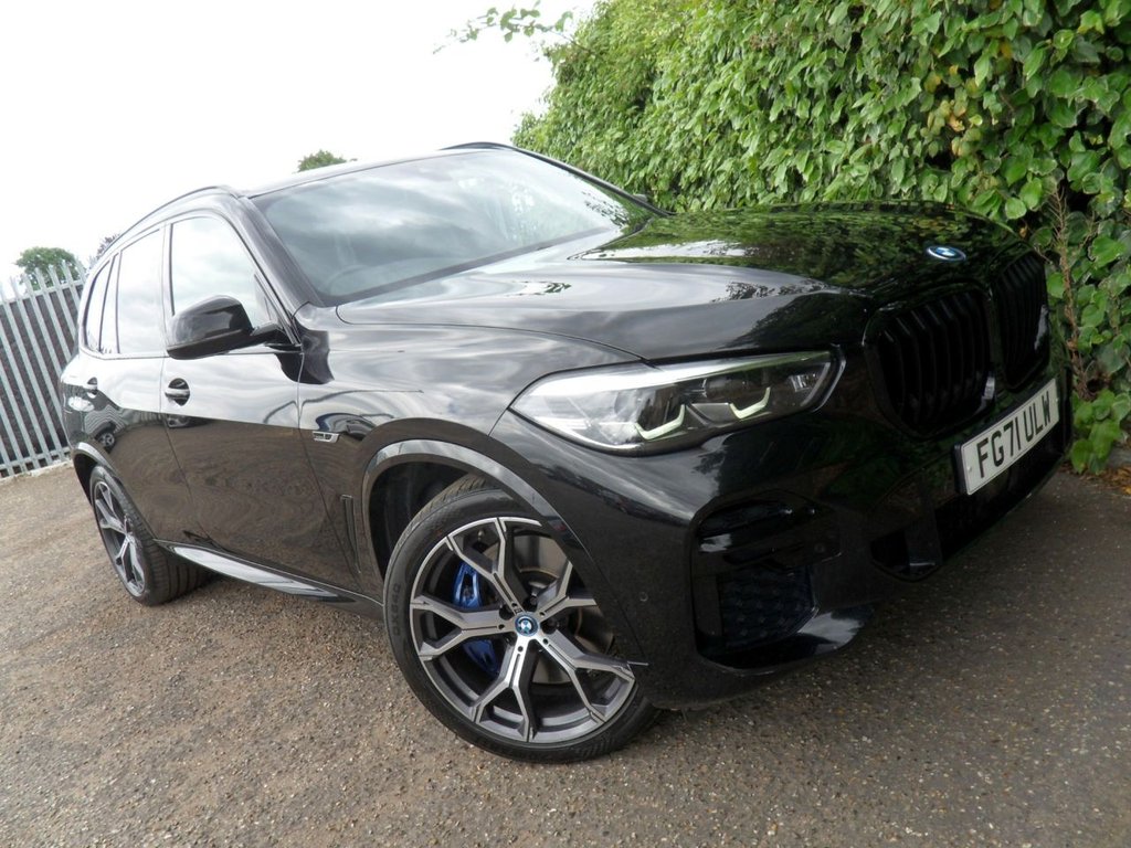USED 2021 71 BMW X5 3.0 45e 24kWh M Sport SUV 5dr Petrol Plug-in Hybrid Auto xDrive Euro 6 (s/s) (394 ps) M-Sport Pro Pack - 21Inch Wheels