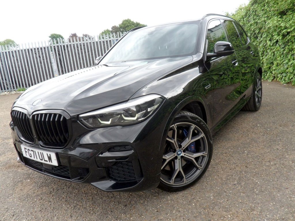 USED 2021 71 BMW X5 3.0 45e 24kWh M Sport SUV 5dr Petrol Plug-in Hybrid Auto xDrive Euro 6 (s/s) (394 ps) M-Sport Pro Pack - 21Inch Wheels