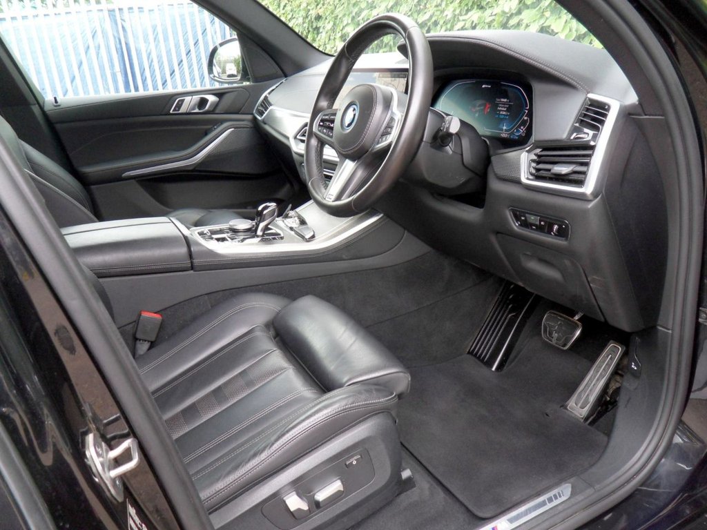 USED 2021 71 BMW X5 3.0 45e 24kWh M Sport SUV 5dr Petrol Plug-in Hybrid Auto xDrive Euro 6 (s/s) (394 ps) M-Sport Pro Pack - 21Inch Wheels
