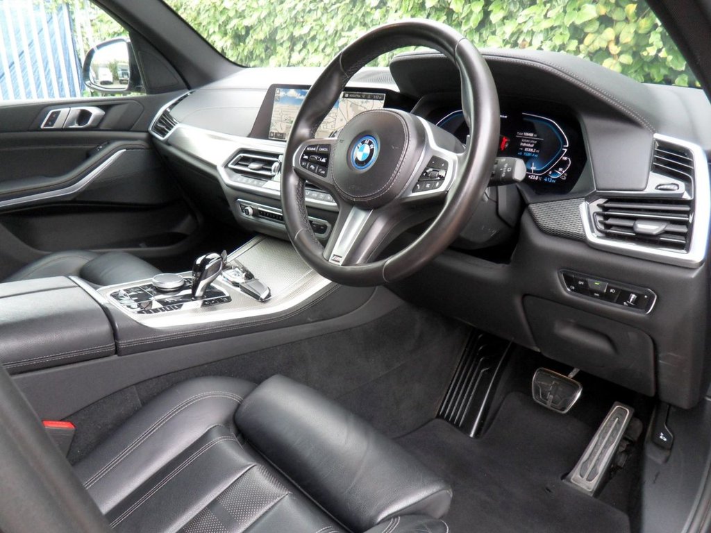 USED 2021 71 BMW X5 3.0 45e 24kWh M Sport SUV 5dr Petrol Plug-in Hybrid Auto xDrive Euro 6 (s/s) (394 ps) M-Sport Pro Pack - 21Inch Wheels