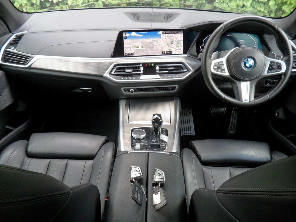 USED 2021 71 BMW X5 3.0 45e 24kWh M Sport SUV 5dr Petrol Plug-in Hybrid Auto xDrive Euro 6 (s/s) (394 ps) M-Sport Pro Pack - 21Inch Wheels