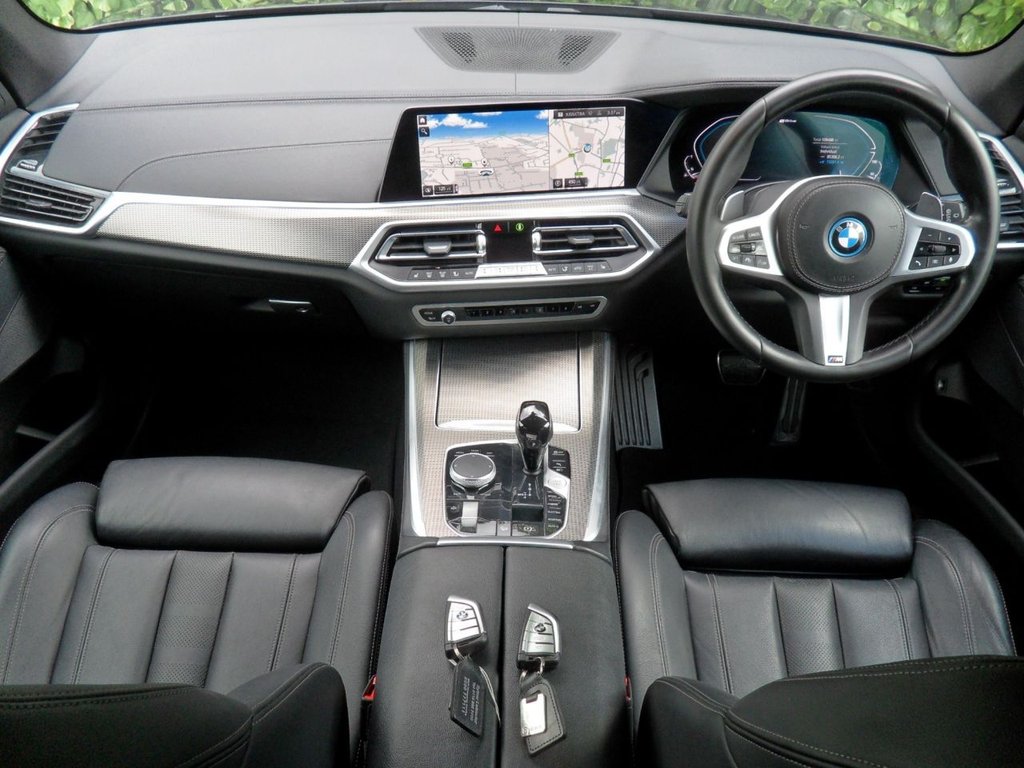 USED 2021 71 BMW X5 3.0 45e 24kWh M Sport SUV 5dr Petrol Plug-in Hybrid Auto xDrive Euro 6 (s/s) (394 ps) M-Sport Pro Pack - 21Inch Wheels