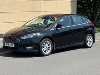 USED 2016 16 FORD FOCUS 1.0T EcoBoost Zetec Hatchback 5dr Petrol Manual Euro 6 (s/s) (125 ps) 