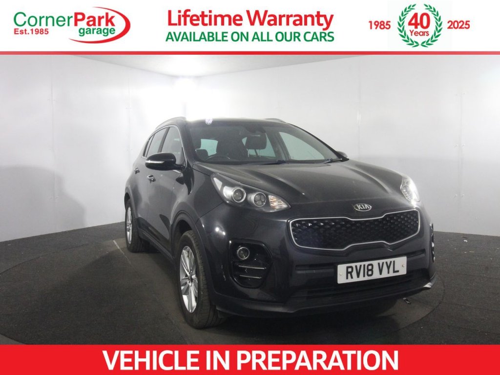 USED 2018 18 KIA SPORTAGE 1.6 GDi 2 SUV 5dr Petrol Manual Euro 6 (s/s) (130 bhp) 