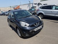 USED 2016 66 NISSAN MICRA 1.2 Vibe Hatchback 5dr Petrol Manual Euro 6 (80 ps) 7 MAIN DEALER SERVICES-1 OWNER-LOW MILEAGE-ONLY 28000 MILES-&pound;35 PER YEAR ROAD TAX