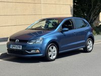 USED 2016 16 VOLKSWAGEN POLO 1.2 TSI BlueMotion Tech Match Hatchback 5dr Petrol Manual Euro 6 (s/s) (90 ps) 