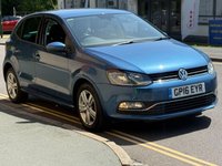 USED 2016 16 VOLKSWAGEN POLO 1.2 TSI BlueMotion Tech Match Hatchback 5dr Petrol Manual Euro 6 (s/s) (90 ps) 