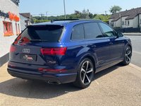 USED 2019 19 AUDI Q7 3.0 TDI V6 50 Black Edition SUV 5dr Diesel Tiptronic quattro Euro 6 (s/s) (286 ps) PAN ROOF, LEATHER, REAR CAMERA