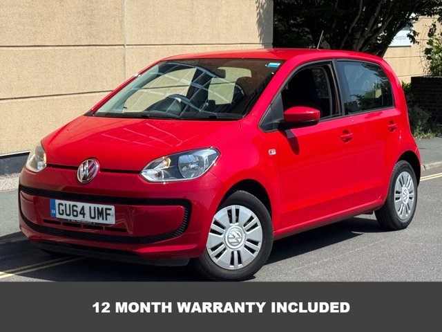 2014 volkswagen up! 1.0 move up! hatchback 5dr petrol manual euro 5 (60 ps) one owner from new 2014 47,070												miles 1												ltr manual... photo