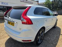 USED 2017 67 VOLVO XC60 2.4 D5 SE Lux Nav SUV 5dr Diesel Auto AWD Euro 6 (s/s) (220 ps) PEARL WHITE+SUNROOF+LEATHER+AUTO+BLIS+FSH