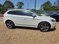 USED 2017 67 VOLVO XC60 2.4 D5 SE Lux Nav SUV 5dr Diesel Auto AWD Euro 6 (s/s) (220 ps) PEARL WHITE+SUNROOF+LEATHER+AUTO+BLIS+FSH