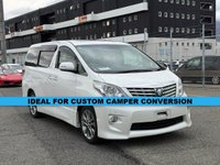 USED 2011 TOYOTA ALPHARD TOYOTA ALPHARD 240S PRIME EDITION 2.4 LITRE PETROL FWD IDEAL FOR CUSTOM CAMPER CONVERSION #1346 