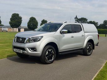 2021 NISSAN NAVARA 2.3 dCi Tekna Pickup Double Cab 4dr Diesel Auto 4WD Euro 6 (190 ps) &pound;19995.00