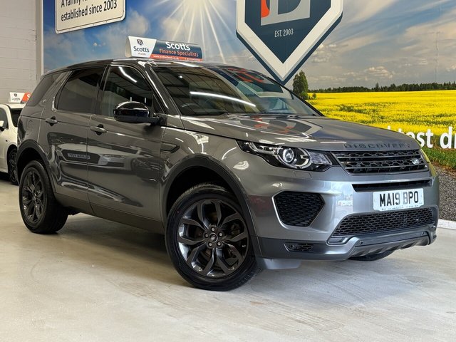 View our Land Rover Discovery Sport 2.0 TD4 Landmark SUV 5 Door Diesel Automatic Grey 7 Seater 4WD Euro 6 1 Owner from New