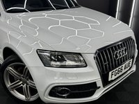 USED 2016 66 AUDI Q5 2.0 TDI S line Plus SUV 5dr Diesel Manual quattro Euro 6 (s/s) (190 ps) FRESH ADVISORY-FREE MOT & OIL SERVICE INCLUDED