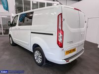 USED 2020 20 FORD TRANSIT CUSTOM 2.0 300 EcoBlue Limited Crew Van Double Cab L1 H1 Euro 6 (s/s) (6 Seat) (130 ps) AIR CON + 6 SEATS + EURO 6
