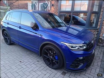 2021 VOLKSWAGEN TIGUAN 2.0 TSI R SUV 5dr Petrol DSG 4Motion Euro 6 (s/s) (320 ps) &pound;31499.00