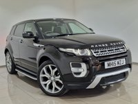 USED 2015 15 LAND ROVER RANGE ROVER EVOQUE 2.2 SD4 Autobiography Santorini Black SUV 5dr Diesel Auto 4WD Euro 5 (s/s) (190 ps) 