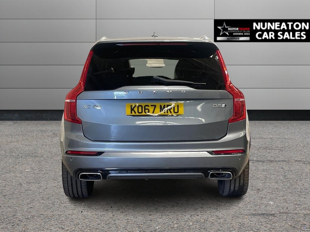 USED 2018 67 VOLVO XC90 2.0 D5 PowerPulse R-Design SUV 5dr Diesel Auto 4WD Euro 6 (s/s) (235 ps) Electric Sunroof