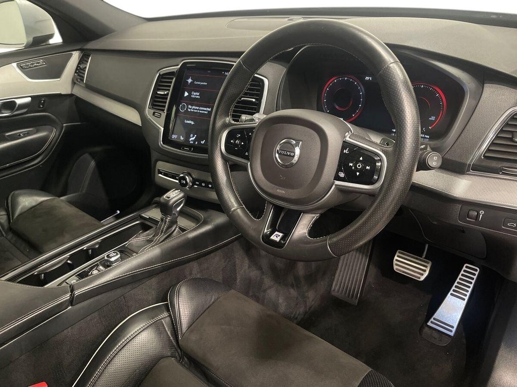 USED 2018 67 VOLVO XC90 2.0 D5 PowerPulse R-Design SUV 5dr Diesel Auto 4WD Euro 6 (s/s) (235 ps) Electric Sunroof