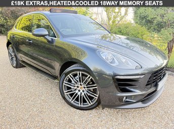 2017 PORSCHE MACAN 3.0 TD V6 S SUV 5dr Diesel PDK 4WD Euro 6 (s/s) (258 ps)