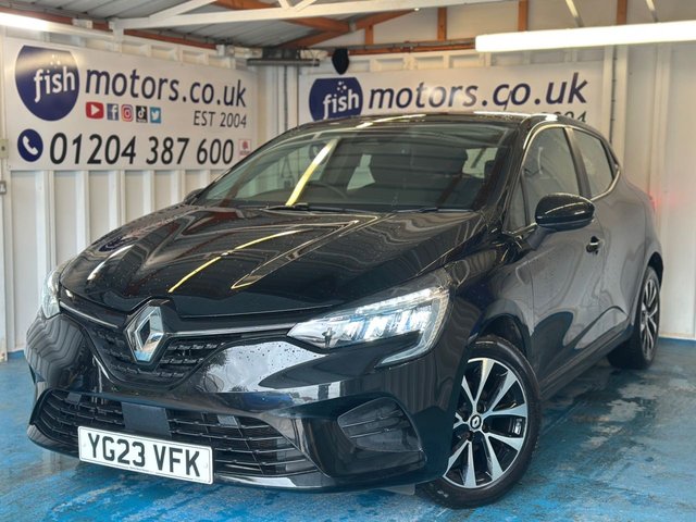 View our Renault Clio 1.0 TCe Evolution Hatchback 5dr Petrol Manual Euro 6 (s/s) (90 ps)+2 KEYS+1 OWNER FROM NEW+AIRCON+PARK CONTROL+DIGITAL DASH+ALLOYS+BLUETOOTH+MEDIA+NAV+USB+AUX+DAB+APPS+
