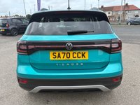 USED 2020 70 VOLKSWAGEN T-CROSS 1.0 TSI SE SUV 5dr Petrol Manual Euro 6 (s/s) (110 ps) 2 OWNERS FROM NEW* PARKING SENSORS* REVERSING CAMERA* CRUISE CONTROL* AUTO START / STOP* LANE ASSIST* BLIND SPOT DETECTION* 6 SPEED* COLLISION WARNING* AIR CON* BLUETOOTH PHONE AND AUDIO* DAB