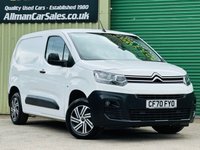 USED 2021 70 CITROEN BERLINGO 1.5 BlueHDi 650 Enterprise M Panel Van 5dr Diesel Manual SWB Euro 6 (s/s) (75 ps) 