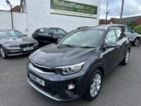 USED 2018 18 KIA STONIC 1.4 2 SUV 5dr Petrol Manual Euro 6 (s/s) (98 bhp) APPLE/ANDROID CAR PLAY-DAB-8 SERVICE STAMPS-1 FORMER KEEPER