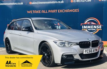 2016 BMW 3 SERIES 2.0 318d M Sport Touring 5dr Diesel Auto Euro 6 (s/s) (150 ps) &pound;8995.00