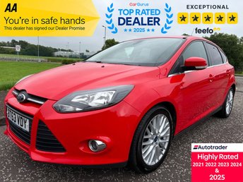 2013 FORD FOCUS 1.6 TDCi Zetec Navigator Hatchback 5dr Diesel Manual Euro 5 (s/s) (115 ps) &pound;3995.00