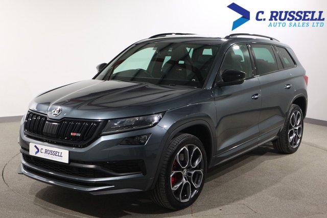 View our Skoda Kodiaq 2.0 BiTDI vRS SUV 5dr Diesel DSG 4WD Euro 6 (s/s) (7 Seat) (239 ps)
