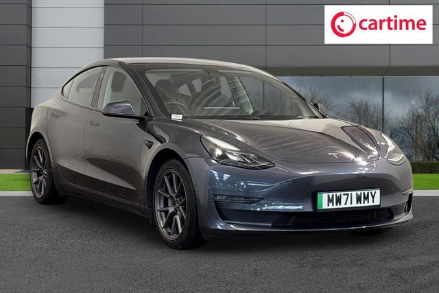View our Tesla Model 3 (Dual Motor) Long Range Saloon 4dr Electric Auto 4WDE (346 ps)