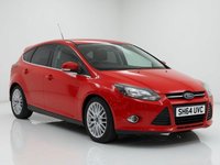 USED 2014 64 FORD FOCUS 1.6 TDCi Zetec Hatchback 5dr Diesel Manual Euro 5 (s/s) (115 ps) F/S/H-2 Keys- BTooth- Air Con