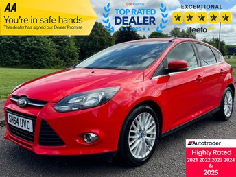 2014 FORD FOCUS 1.6 TDCi Zetec Hatchback 5dr Diesel Manual Euro 5 (s/s) (115 ps) &pound;3295.00