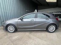 USED 2015 15 MERCEDES-BENZ A CLASS 2.1 A200 CDI AMG Sport Hatchback 5dr Diesel 7G-DCT Euro 6 (s/s) (136 ps) FRESH SERVICE HALF LEATHER SAT NAV