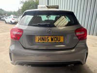 USED 2015 15 MERCEDES-BENZ A CLASS 2.1 A200 CDI AMG Sport Hatchback 5dr Diesel 7G-DCT Euro 6 (s/s) (136 ps) FRESH SERVICE HALF LEATHER SAT NAV