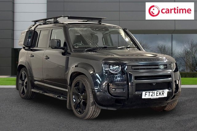 View our Land Rover Defender 110 2.0 SD4 HSE SUV 5dr Diesel Auto 4WD Euro 6 (s/s) (240 ps) &pound;3,670 Upgraded Extras, Sliding Panoramic Roof, 3D Surround Camera, 360 Degree Parking Aid, Touchscreen