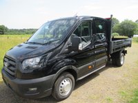USED 2026 26 FORD TRANSIT 350 Transit T350 double cab Tipper 165ps Trend 7T  tow weight Trend Spec, Unregistered