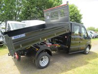 USED 2026 26 FORD TRANSIT 350 Transit T350 double cab Tipper 165ps Trend 7T  tow weight Trend Spec, Unregistered
