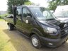USED 2026 26 FORD TRANSIT 350 Transit T350 double cab Tipper 165ps Trend 7T  tow weight Trend Spec, Unregistered