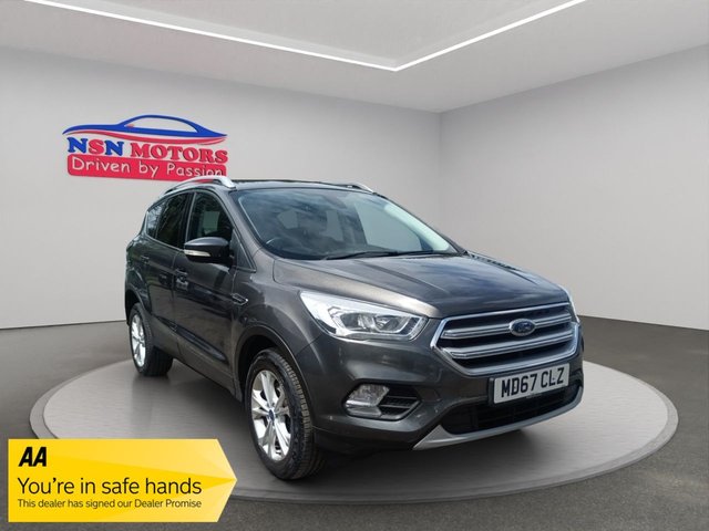 2018 67 FORD KUGA 1.5 TDCi Titanium SUV 5dr Diesel Manual Euro 6 (s/s) (120 ps) 12 Months AA Breakdown - Free