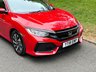 USED 2018 18 HONDA CIVIC 1.0 VTEC Turbo SE Hatchback 5dr Petrol Manual Euro 6 (s/s) (129 ps) PARKING SENSORS, CHEAP INSURANCE