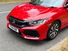 USED 2018 18 HONDA CIVIC 1.0 VTEC Turbo SE Hatchback 5dr Petrol Manual Euro 6 (s/s) (129 ps) PARKING SENSORS, CHEAP INSURANCE
