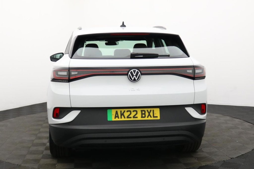 USED 2022 22 VOLKSWAGEN ID.4 Pure 52kWh Life SUV 5dr Electric Auto (148 ps) Car Play, Rear Camera, Sat Nav