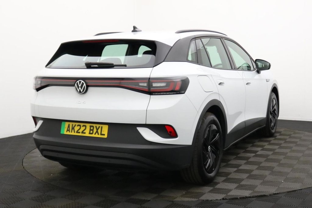 USED 2022 22 VOLKSWAGEN ID.4 Pure 52kWh Life SUV 5dr Electric Auto (148 ps) Car Play, Rear Camera, Sat Nav