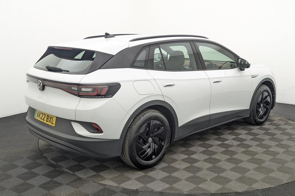 USED 2022 22 VOLKSWAGEN ID.4 Pure 52kWh Life SUV 5dr Electric Auto (148 ps) Car Play, Rear Camera, Sat Nav