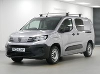 USED 2024 24 PEUGEOT PARTNER 1.5 BLUEHDI 100 BHP 850KG LONG PROFESSIONAL 5 SEATER CREWCAB FACELIFT | 5 SEATS | SAT NAV | AIR CON